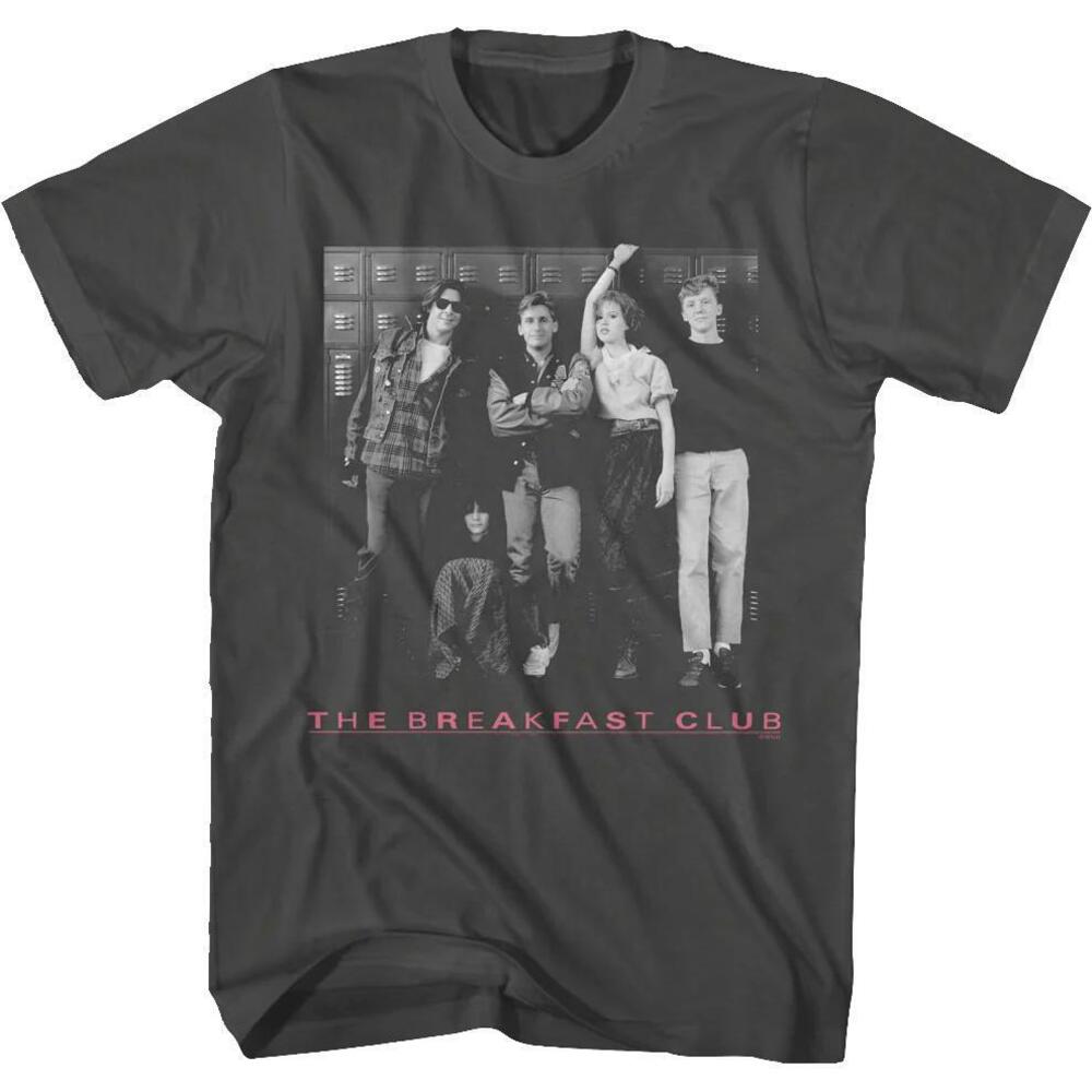 Black And White Locker Photo Breakfast Club Tshirt - Picture 1 of 4